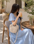 crochet tote bag