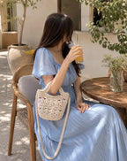 crochet tote bag