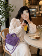 crochet tote bag