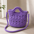 crochet tote bag