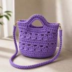 crochet tote bag