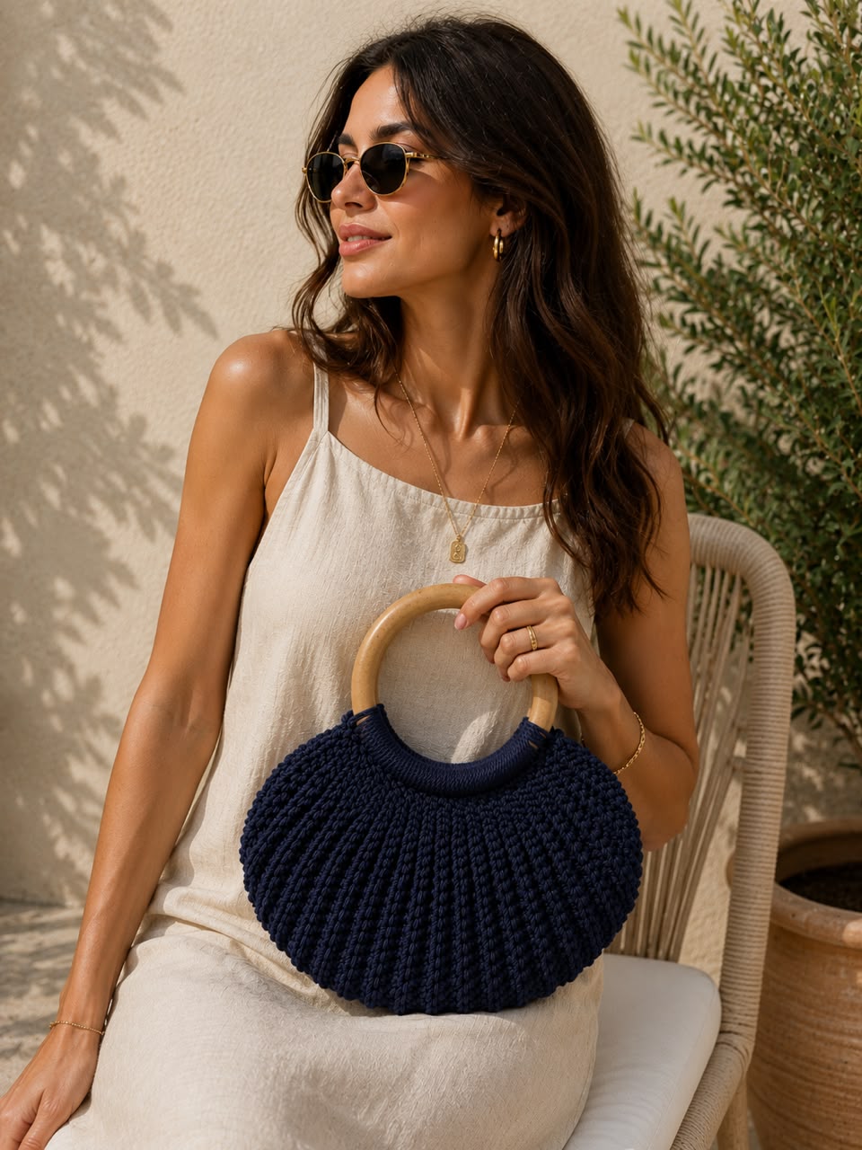 sola navy bag