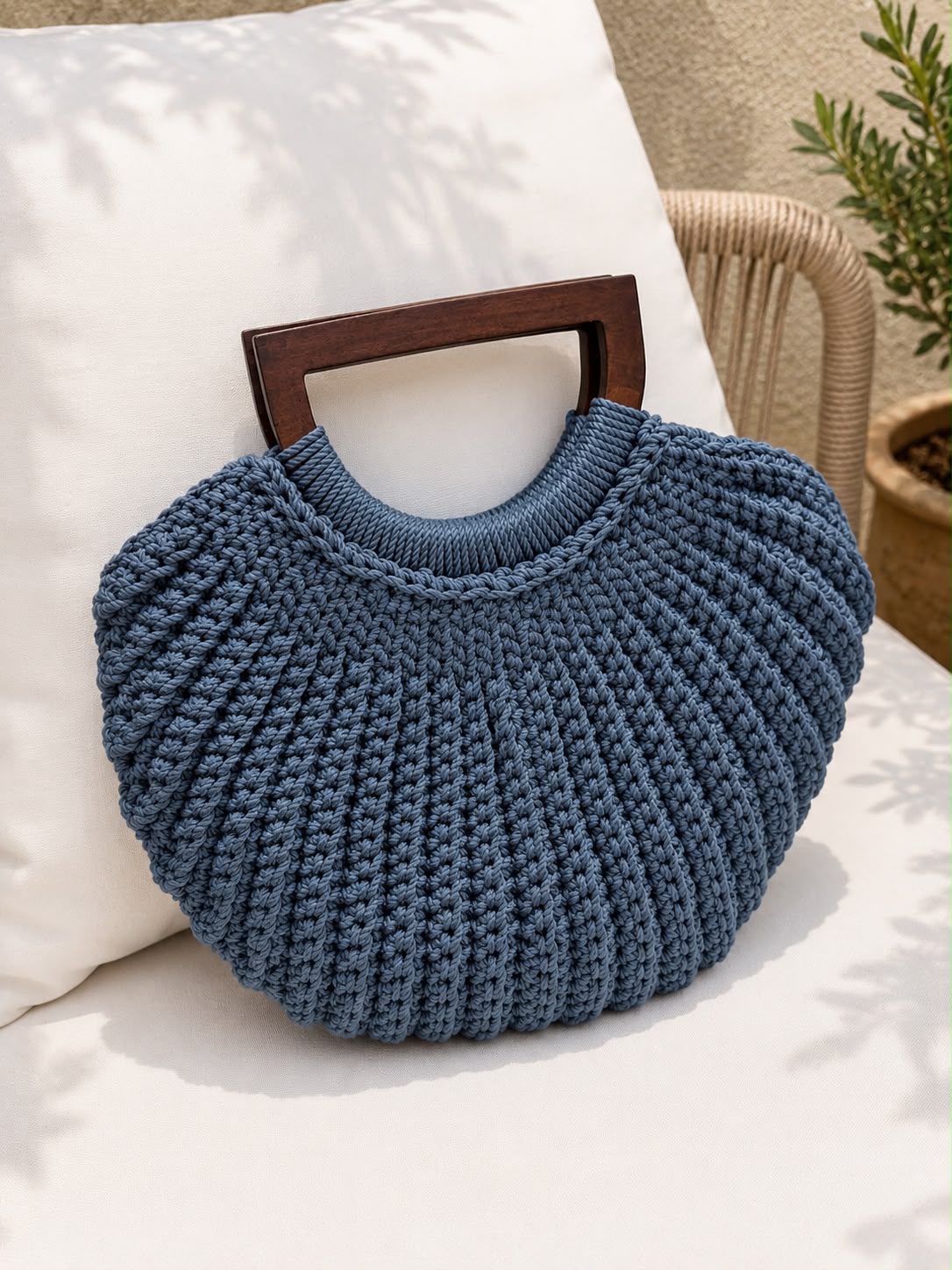 luna bag dark blue