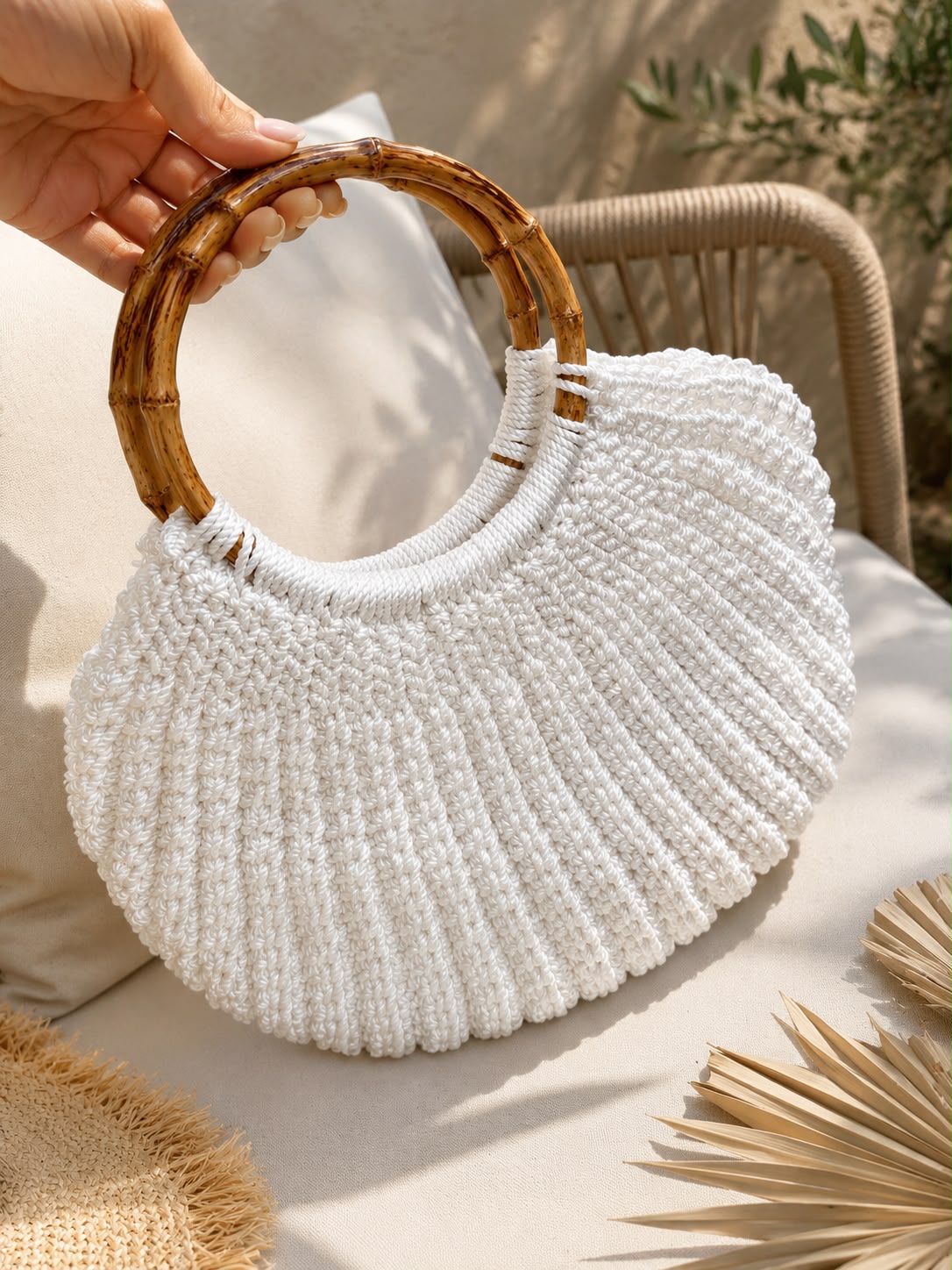 lola white bag